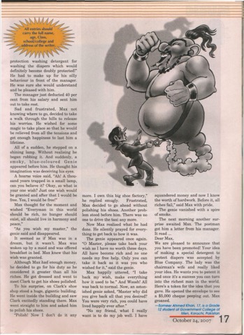 Magazine scan of "simplicity-of-max" — Page 2 as it appeared in YT magazine