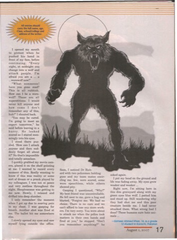 Magazine scan of "unsolved-mystery" — Page 2 as it appeared in YT magazine
